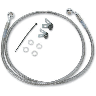 EXTENDED LENGTH STAINLESS STEEL BRAKE LINE KITS FOR HARLEY-DAVIDSON