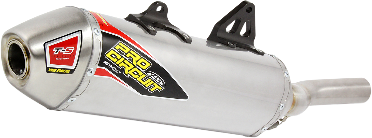 PRO CIRCUIT T-5 GP SLIP-ON MUFFLER MUFFLER T5 SS MECH KLR650