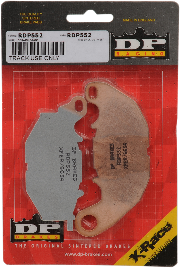 DP BRAKES BRAKE SHOES BRAKE PAD SINTRD RDP552