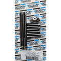 BLACK CHROME SOCKET-HEAD BOLT SETS FOR HARLEY-DAVIDSON