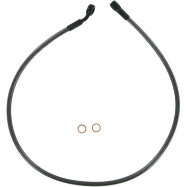 DESIGNER SERIES DOT BRAIDED NON-ABS FRONT BRAKE LINE KITS FOR HARLEY-DAVIDSON