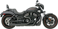 BASSANI XHAUST ROAD RAGE 2-INTO-1 SYSTEMS FOR HARLEY-DAVIDSON 2012 Black Short Road Rage 2-Into-1 Exhaust System