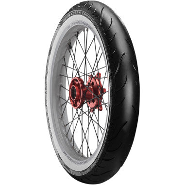 AV92 Cobra Chrome MT/90B16RF Wide Whitewall Rear Tire