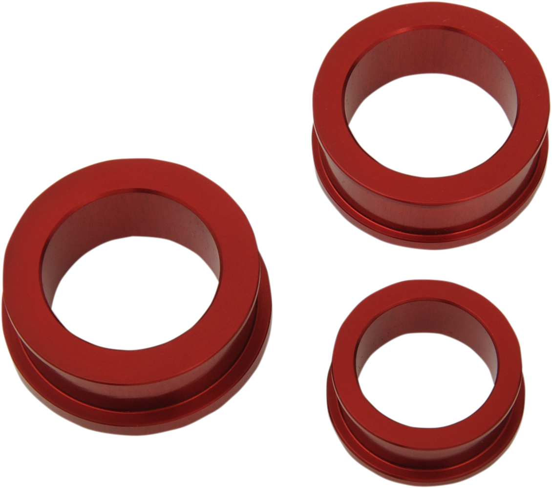 DRIVEN RACING CAPTIVE WHEEL SPACERS WHL SPACER CAPT RED SUZ