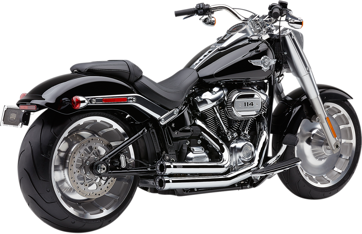 COBRA SPEEDSTER SHORT EXHAUST SYSTEMS WITH RACE PRO TIPS FOR HARLEY-DAVIDSON 2019 - 2020 Chrome Speedster Short Exhaust System