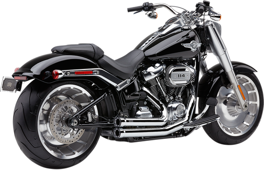 COBRA SPEEDSTER SHORT EXHAUST SYSTEMS WITH RACE PRO TIPS FOR HARLEY-DAVIDSON 2019 - 2020 Chrome Speedster Short Exhaust System