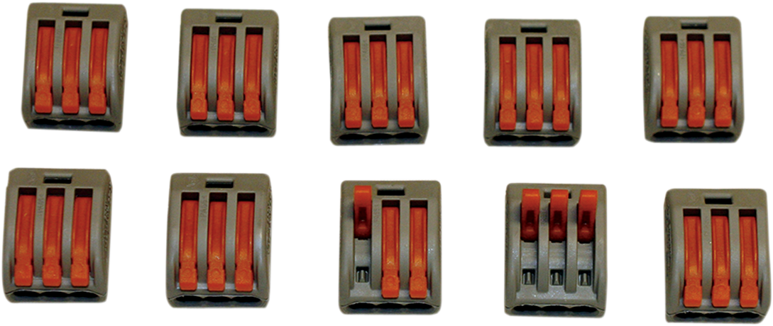 CUSTOM DYNAMICS WIRING CAGE CLAMPS CLAMP CAGE 3 SPOT 10PK