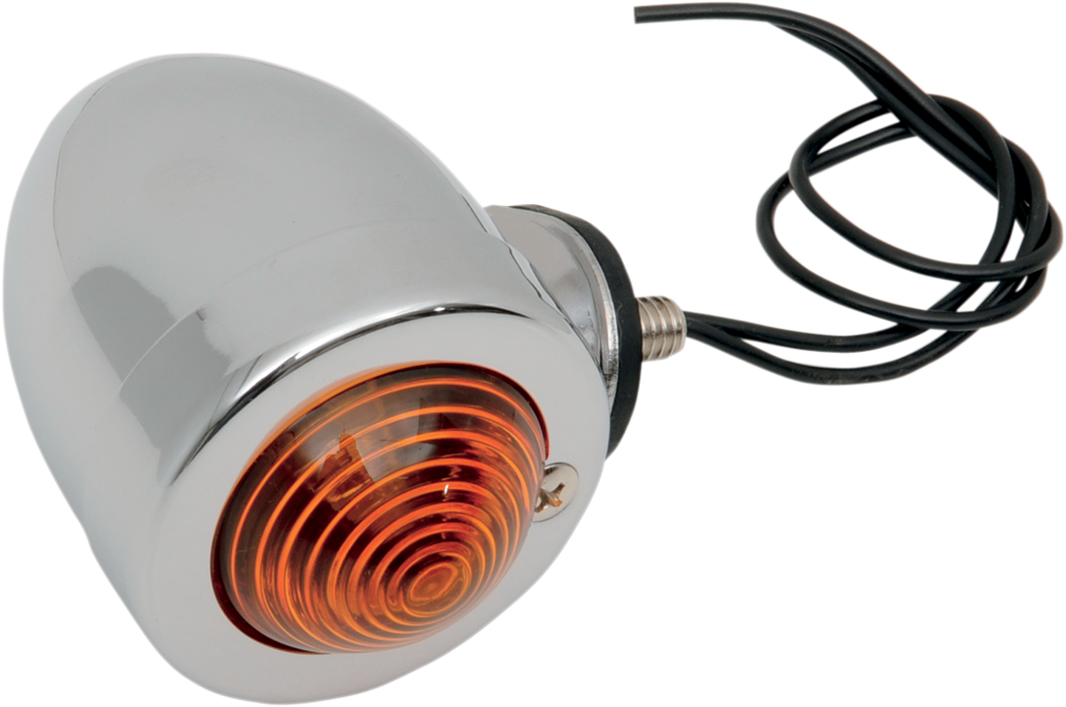 DRAG SPECIALTIES BULLET MARKER LIGHTS BULLET LITE DUAL FIL AMBR