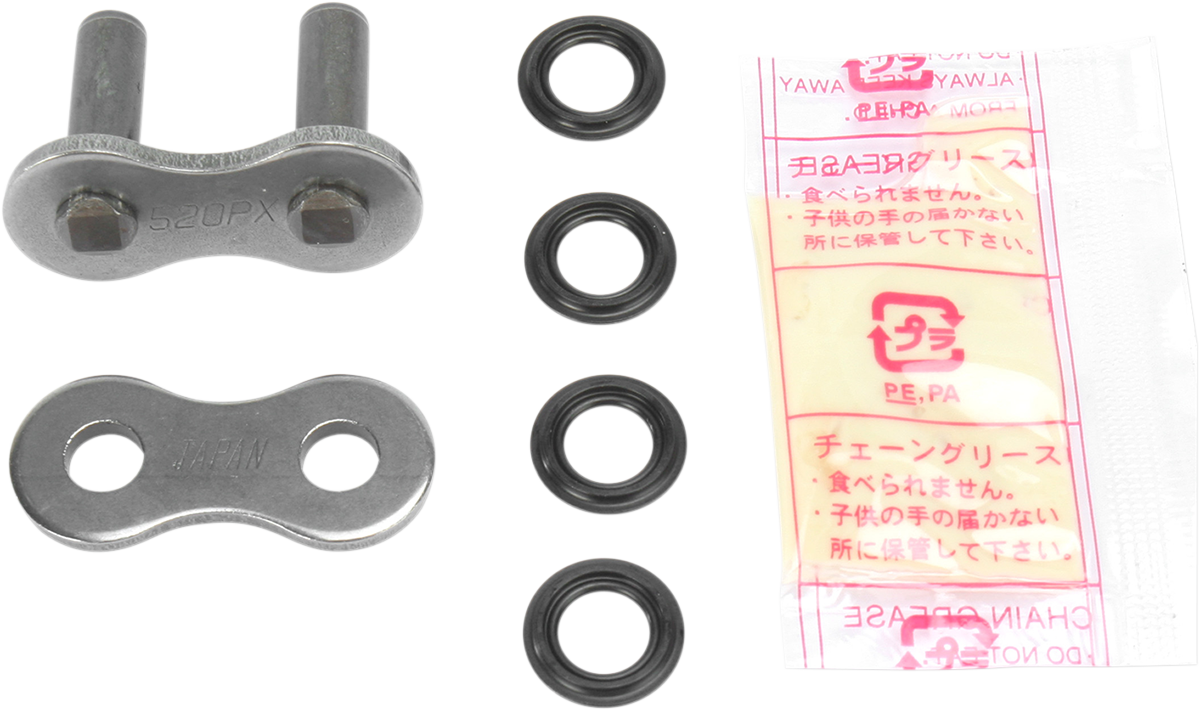 PARTS UNLIMITED-CHAIN MOTORCYCLE CHAIN LINK CON PU 520 X-RING RI