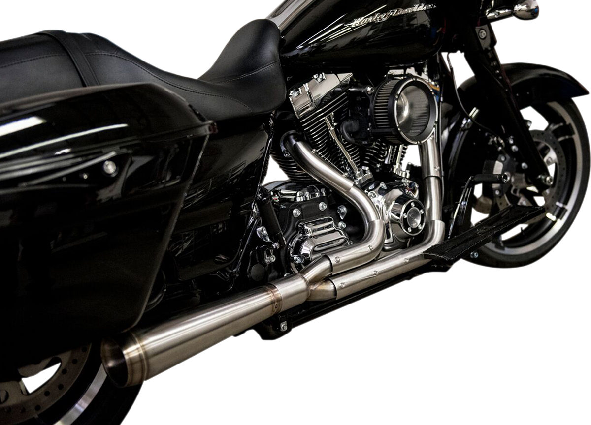 TRASK ASSAULT 2-INTO-1 EXHAUST SYSTEMS FOR HARLEY-DAVIDSON 2017 - 2020 Straight Assault 2-Into-1 Exhaust System