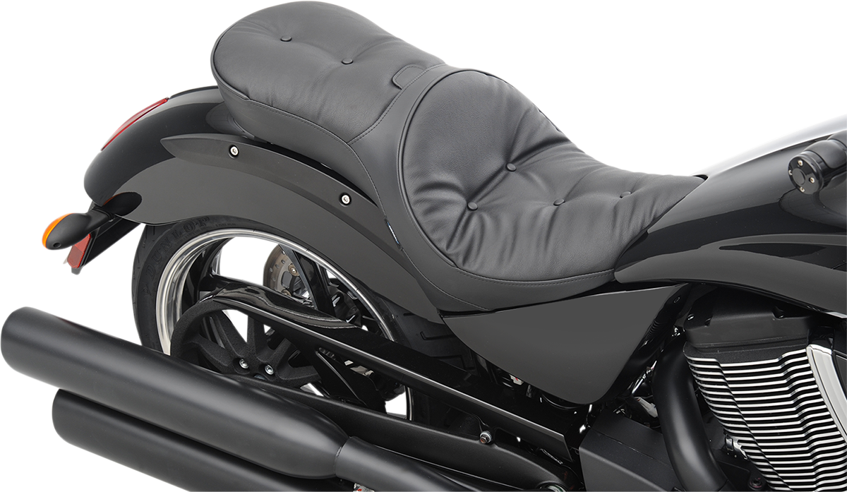 DRAG SPECIALTIES SEATS LOW-PROFILE TOURING SEATS WITH EZ GLIDE II™ BACKREST OPTION SEAT LOPRODBR VEGAS PLW