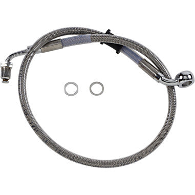 STANDARD LENGTH STAINLESS STEEL BRAKE LINE KITS FOR HARLEY-DAVIDSON