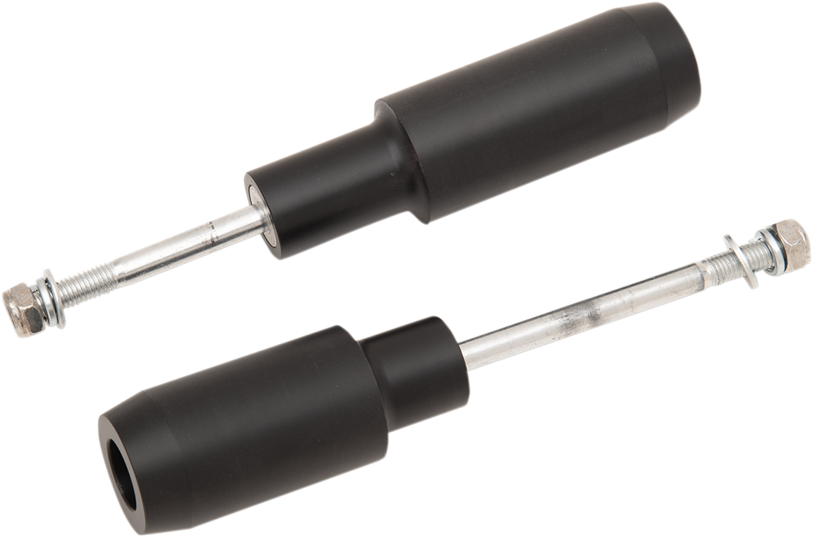 POWERSTANDS RACING FRAME SLIDERS FRAME SLIDER KAW BLK