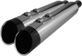 KHROME WERKS 4.50" HP-PLUS® SLIP-ON MUFFLERS FOR HARLEY-DAVIDSON 2009 MUFFLER 4.5"EDGE FL TC CH