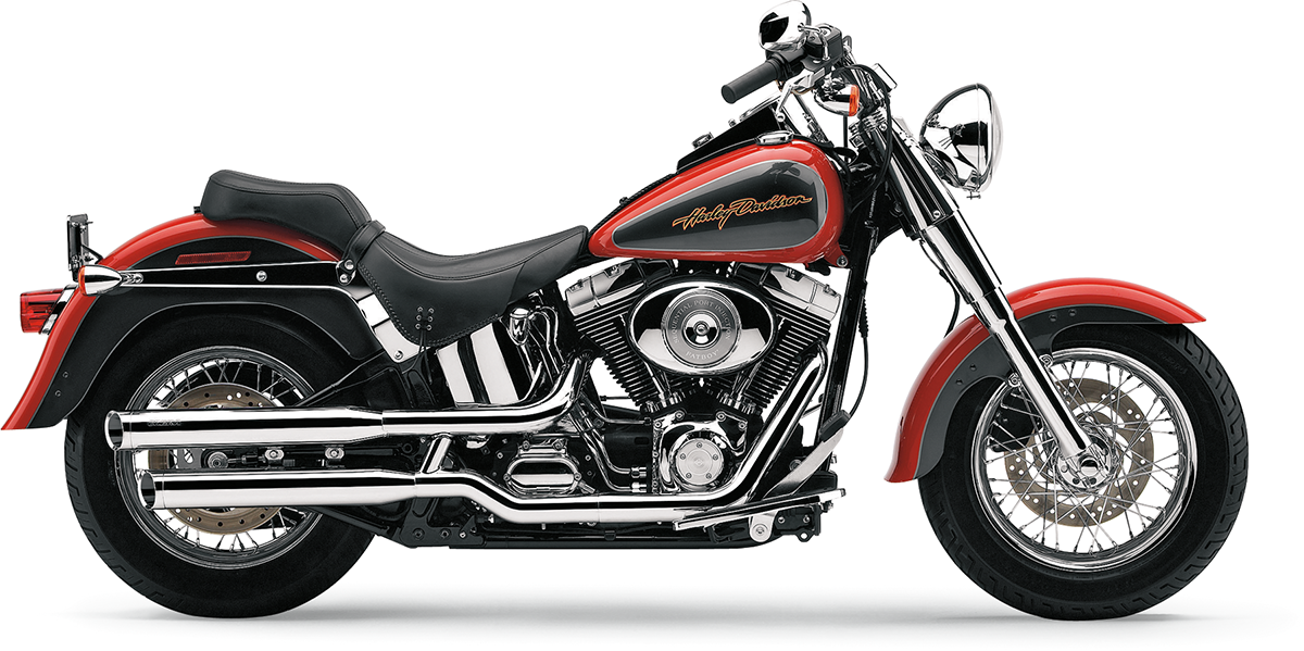 COBRA 3" SLIP-ON MUFFLERS FOR HARLEY-DAVIDSON 2009 - 2017 Chrome 3" Slip-On Mufflers