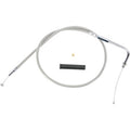 BRAIDED AND BLACK VINYL THROTTLE AND IDLE CABLES FOR HARLEY-DAVIDSON