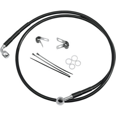 STANDARD LENGTH STAINLESS STEEL BRAKE LINE KITS FOR HARLEY-DAVIDSON 45206-97B 45112-96A