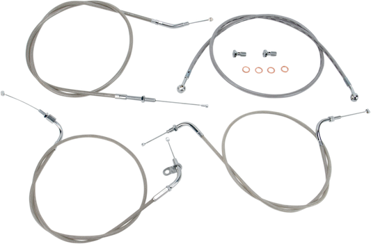 BARON HANDLEBAR CABLE AND LINE KITS CBL LINE KT 12" XVS650CL