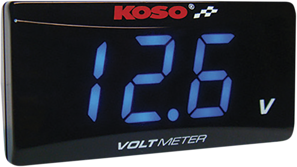 KOSO NORTH AMERICA SUPER SLIM VOLT METERS VOLT METER ULTRA THIN