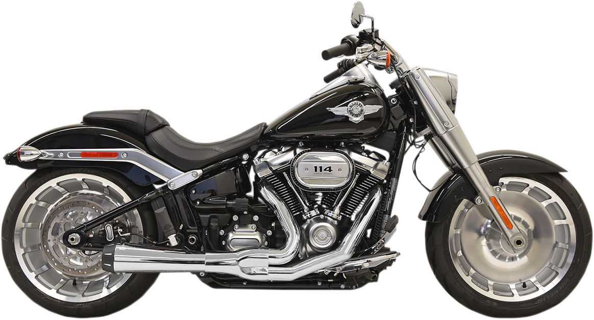 BASSANI XHAUST ROAD RAGE 2-INTO-1 SYSTEMS FOR HARLEY-DAVIDSON 2019 - 2020 Chrome Road Rage 2-into-1 System