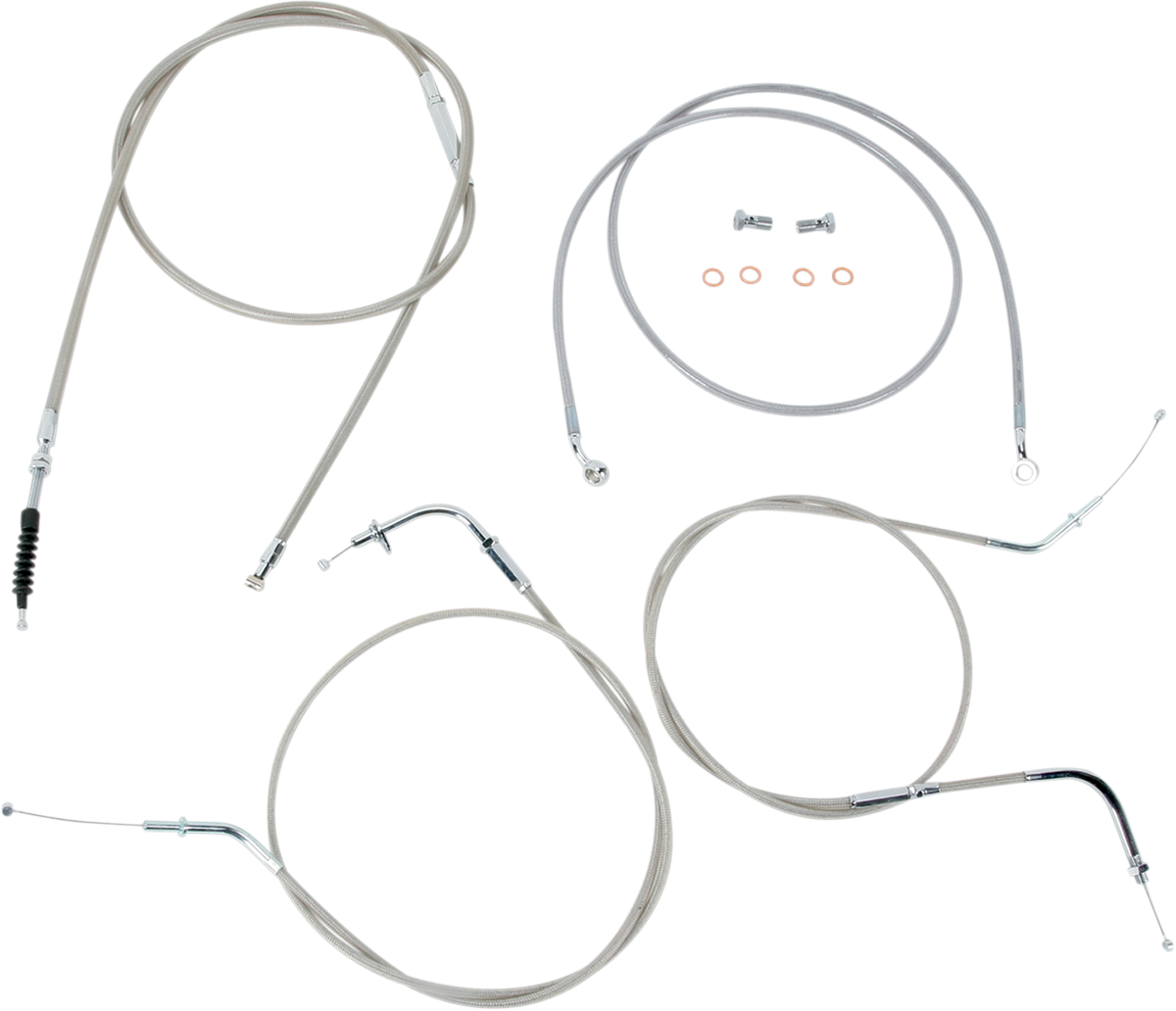 BARON HANDLEBAR CABLE AND LINE KITS CBL LINE KT 18" VN900