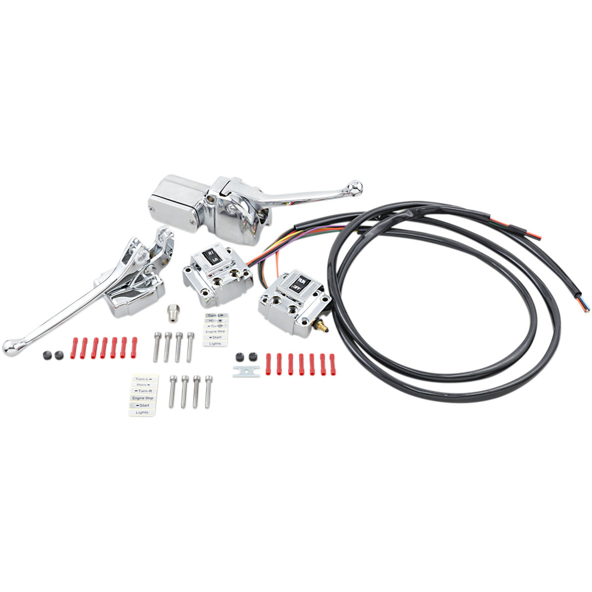 Kit Mandos Manillar Para Harley-Davidson Shovelhead & Ironhead 1972-1981