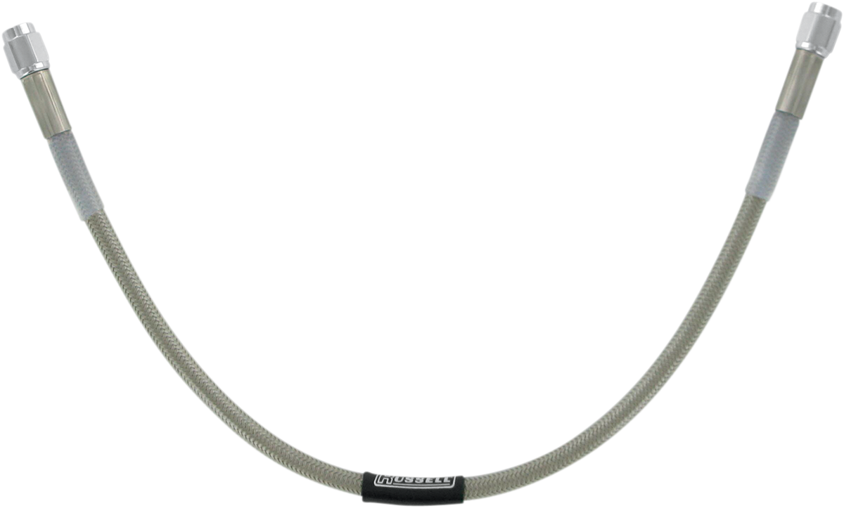 RUSSELL UNIVERSAL BRAIDED STAINLESS STEEL BRAKE LINES SS DOT BRAKE LINE 18"W/CL