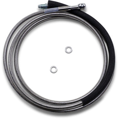 STAINLESS STEEL HYDRAULIC CLUTCH LINES FOR HARLEY-DAVIDSON