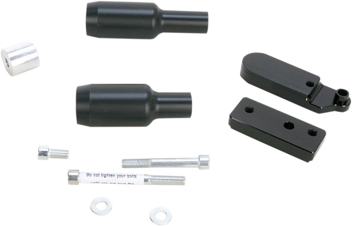 POWERSTANDS RACING FRAME SLIDERS FRAME SLIDERS KAW BK