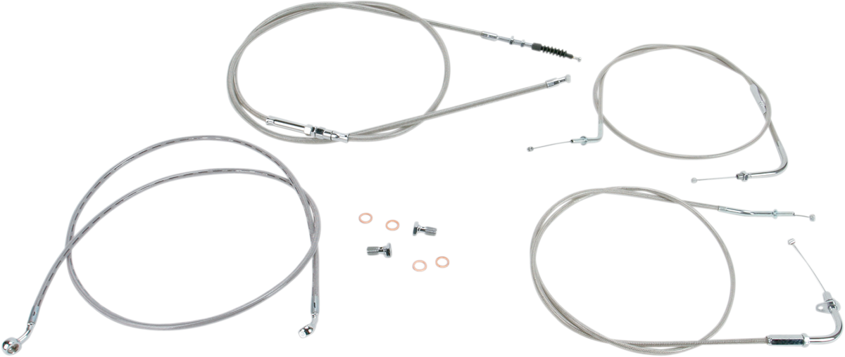 BARON HANDLEBAR CABLE AND LINE KITS CBL LINE KT 16" VN900