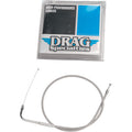 BRAIDED AND BLACK VINYL THROTTLE AND IDLE CABLES FOR HARLEY-DAVIDSON