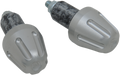 DRIVEN RACING BAR ENDS V1 BAR END WEIGHT SILVER