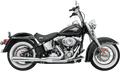 BASSANI XHAUST ROAD RAGE 2-INTO-1 SYSTEMS FOR HARLEY-DAVIDSON 2005 Chrome Long Road Rage 2-Into-1 Exhaust System