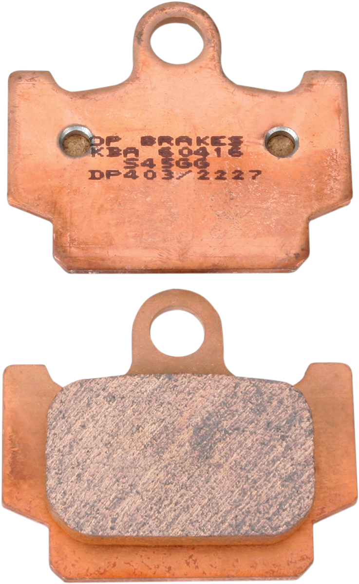 DP BRAKES BRAKE SHOES PAD, YAM, FRT