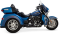 VANCE & HINES POWER DUALS HEADER SYSTEMS FOR HARLEY-DAVIDSON 2017 - 2019 Black Exhaust Adapter Kit