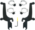 MEMPHIS SHADES METRIC NO-TOOL TRIGGER-LOCK MOUNT KITS FOR SPORTSHIELDS MNT KIT SS HONDA FURY BLK