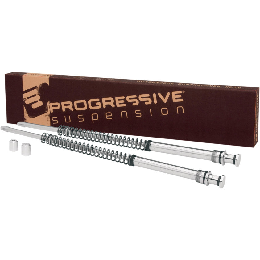 Progressive Suspension 31-2500 Monotube Fork Cartridge Kit Stock Height For Harley-Davidson Touring