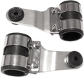 EMGO SIDE MOUNT LIGHTWEIGHT HEADLAMP BRACKETS BRACKET H/LAMP CHROME