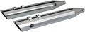 S&S CYCLE 4" SLASH-CUT SLIP-ON MUFFLERS FOR HARLEY-DAVIDSON 2017 - 2019 Chrome 4" Touring Slip-On Mufflers