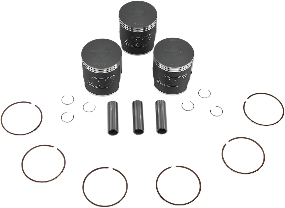 WISECO FORGED PISTON KITS PISTON KIT KAW500 60.5MM