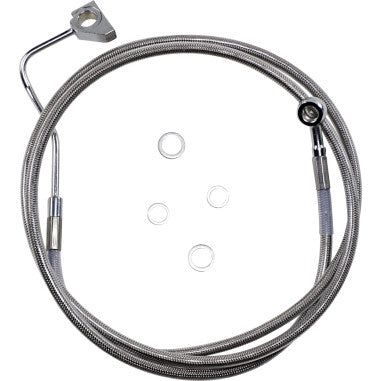 EXTENDED LENGTH STAINLESS STEEL BRAKE LINE KITS FOR HARLEY-DAVIDSON