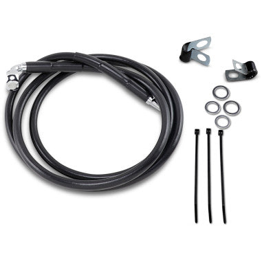 EXTENDED LENGTH STAINLESS STEEL BRAKE LINE KITS FOR HARLEY-DAVIDSON