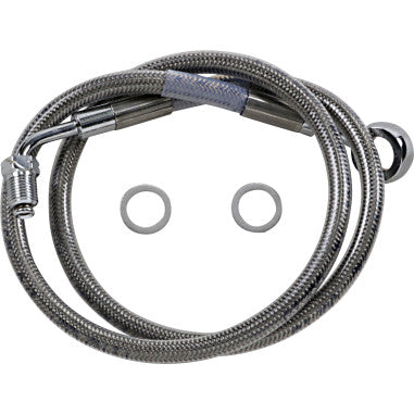 EXTENDED LENGTH STAINLESS STEEL BRAKE LINE KITS FOR HARLEY-DAVIDSON