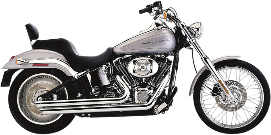 COBRA SPEEDSTER SLASHDOWN EXHAUST FOR HARLEY-DAVIDSON 2011 Chrome Speedster Slashdown Exhaust System
