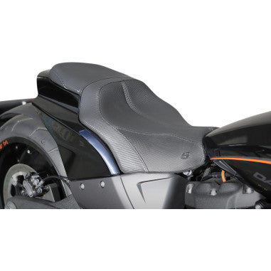 GP-V1 SOLO SEAT AND PILLION PAD FOR HARLEY-DAVIDSON