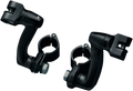 KURYAKYN LONGHORN OFFSET FOOTPEG MOUNTS MOUNT LONGHORN G-BLK