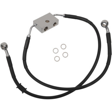 EXTENDED LENGTH STAINLESS STEEL BRAKE LINE KITS FOR HARLEY-DAVIDSON