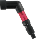 PARTS UNLIMITED FLASHING SPARK PLUG CAPS SPARK PLUG CAP-120DEG RED