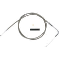 BRAIDED AND BLACK VINYL THROTTLE AND IDLE CABLES FOR HARLEY-DAVIDSON