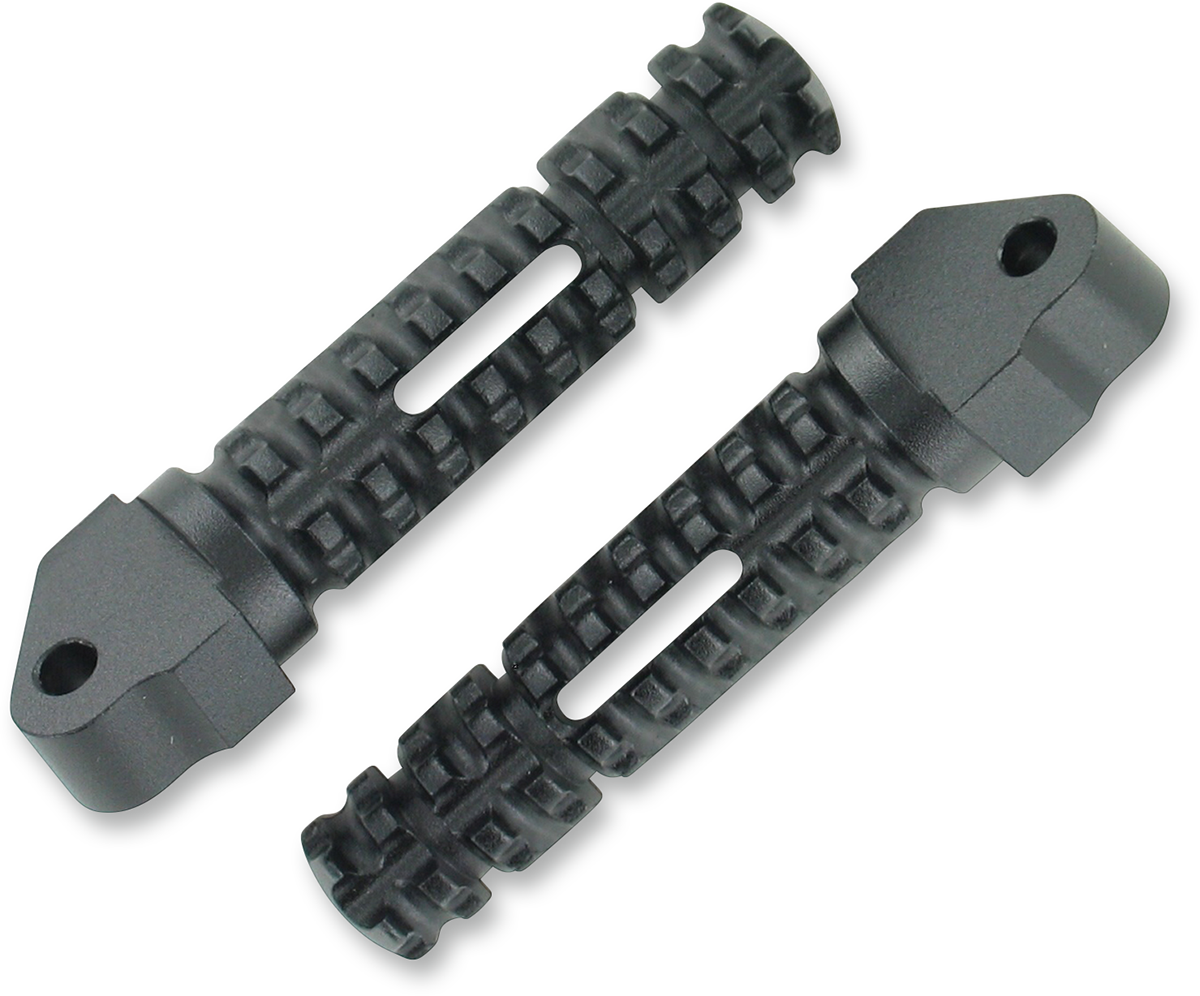 POWERSTANDS RACING SBK PEGS FOR OEM FOOTRESTS FOOT PEG PSR BLACK